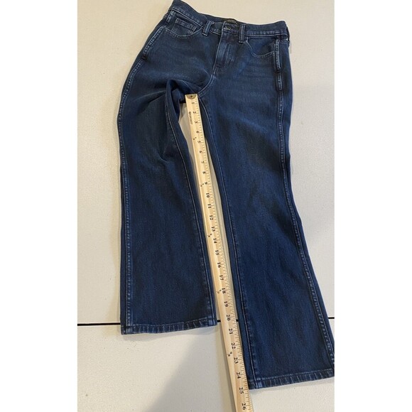 Banana Republic Jeans Womens 25" Petite High Rise Crop Boot Cut Concert Western - Picture 5 of 7